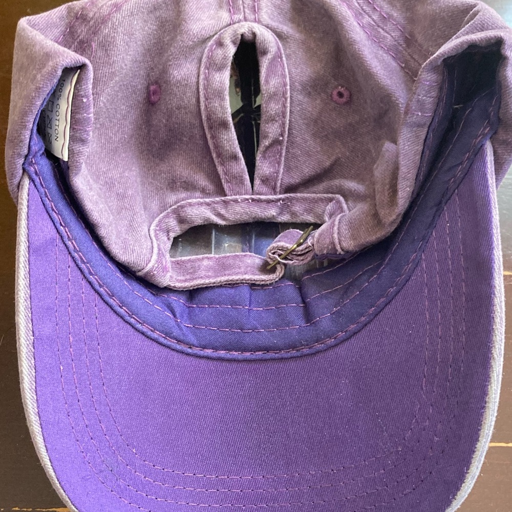🐈 Under the Stars Garcia Hollowed Out Ponytail 🧢 - Picture 2 of 11